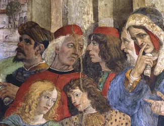 Detail from the Dispute of St Thomas